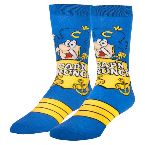 Cap N Crunch Crest Socks-hotRAGS.com