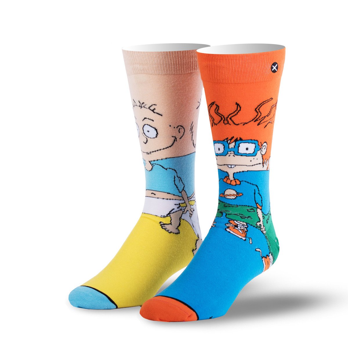 Rugrats Tommy & Chuckie Mix Match 360 Knit Socks-hotRAGS.com