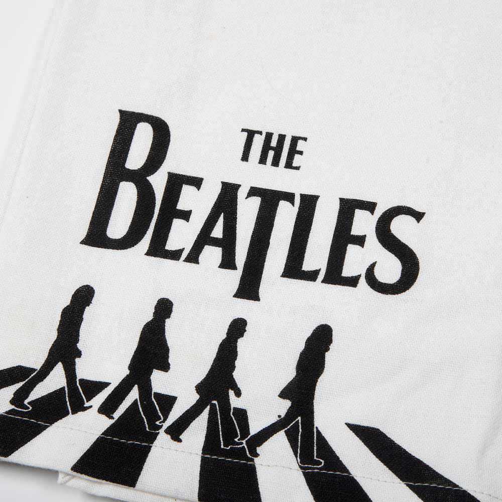 Beatles Abbey Road White Tea Towel-hotRAGS.com