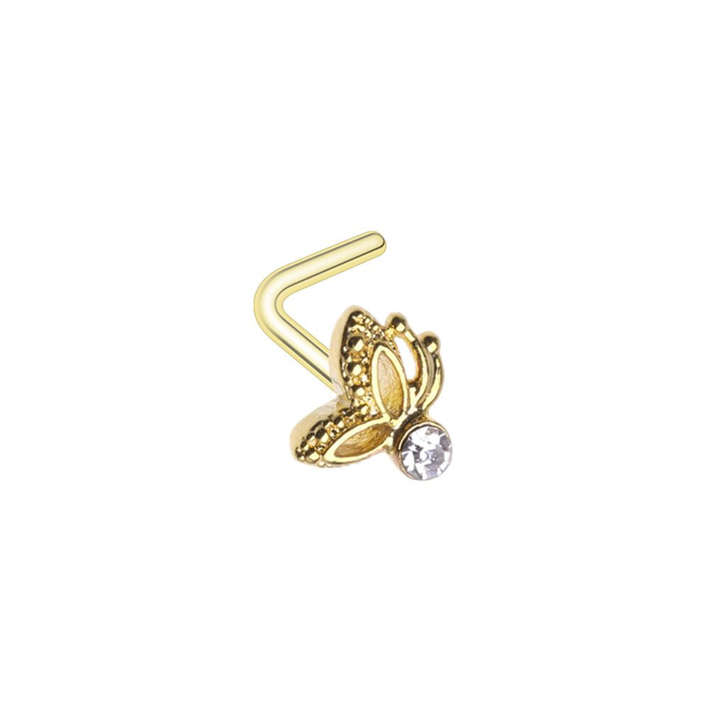 Nose L - Golden Butterfly-hotRAGS.com