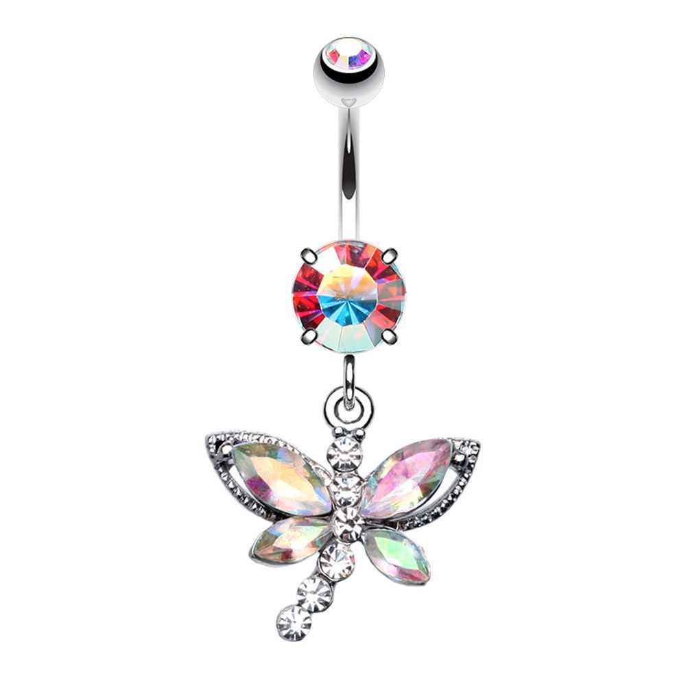 Stars Moon Belly Ring-hotRAGS.com