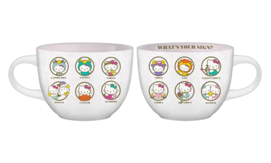 Hello Kitty Zodiac 24oz Ceramic Soup Mug-hotRAGS.com