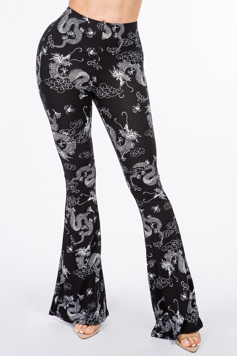 Pant Palazzo Dragon Print-hotRAGS.com