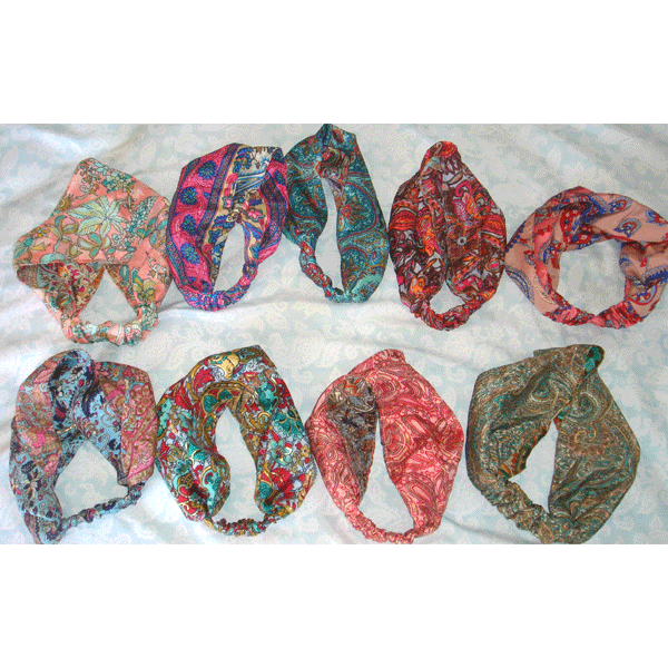 Headband India Sari - Unique-hotRAGS.com