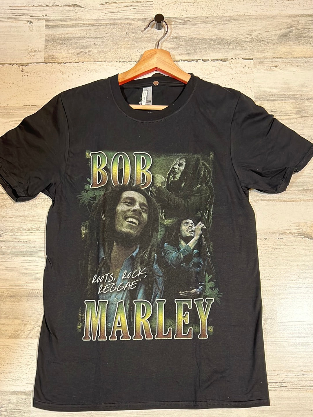 T Shirt - Bob Marley - Roots, Rock, Reggae-hotRAGS.com