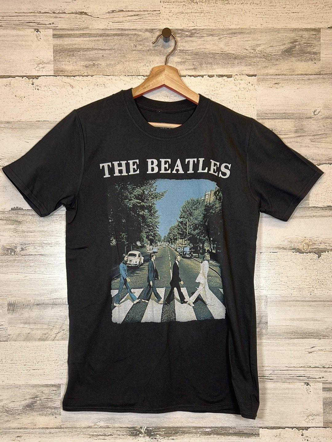 T Shirt Beatles Abbey Rd Logo-hotRAGS.com