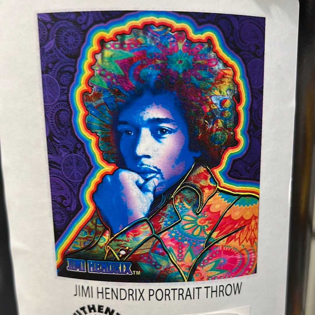 Blanket Jimi Hendrix Portrait-hotRAGS.com