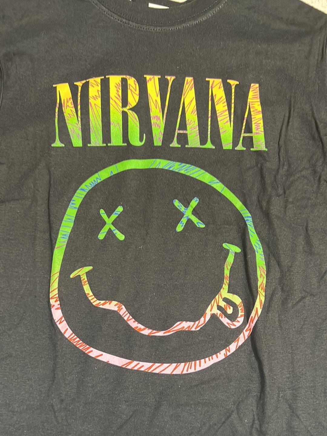 T Shirt Nirvana Sorbet Ray Smil-hotRAGS.com