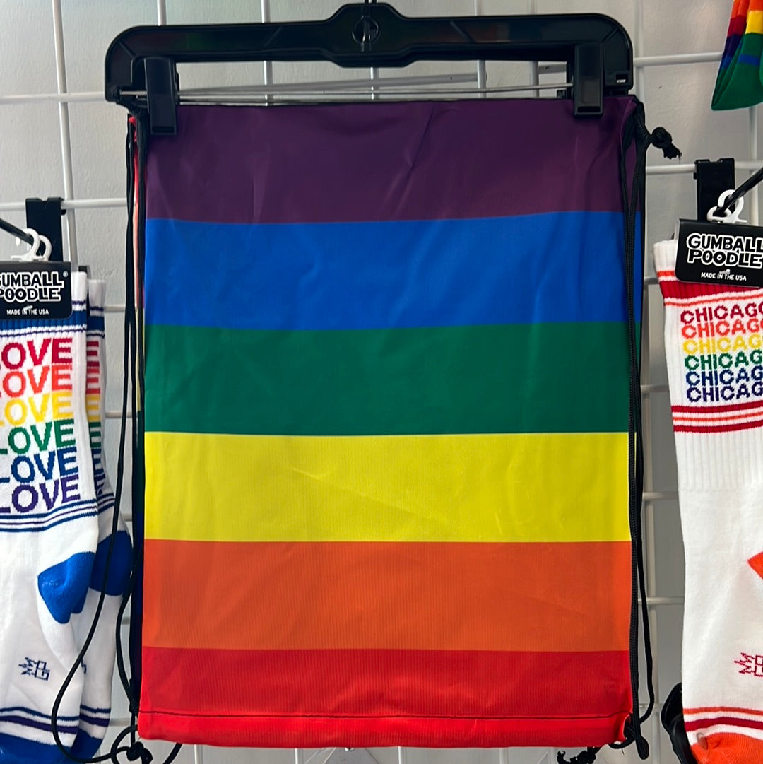 Bag - Rainbow Pride Drawstring-hotRAGS.com