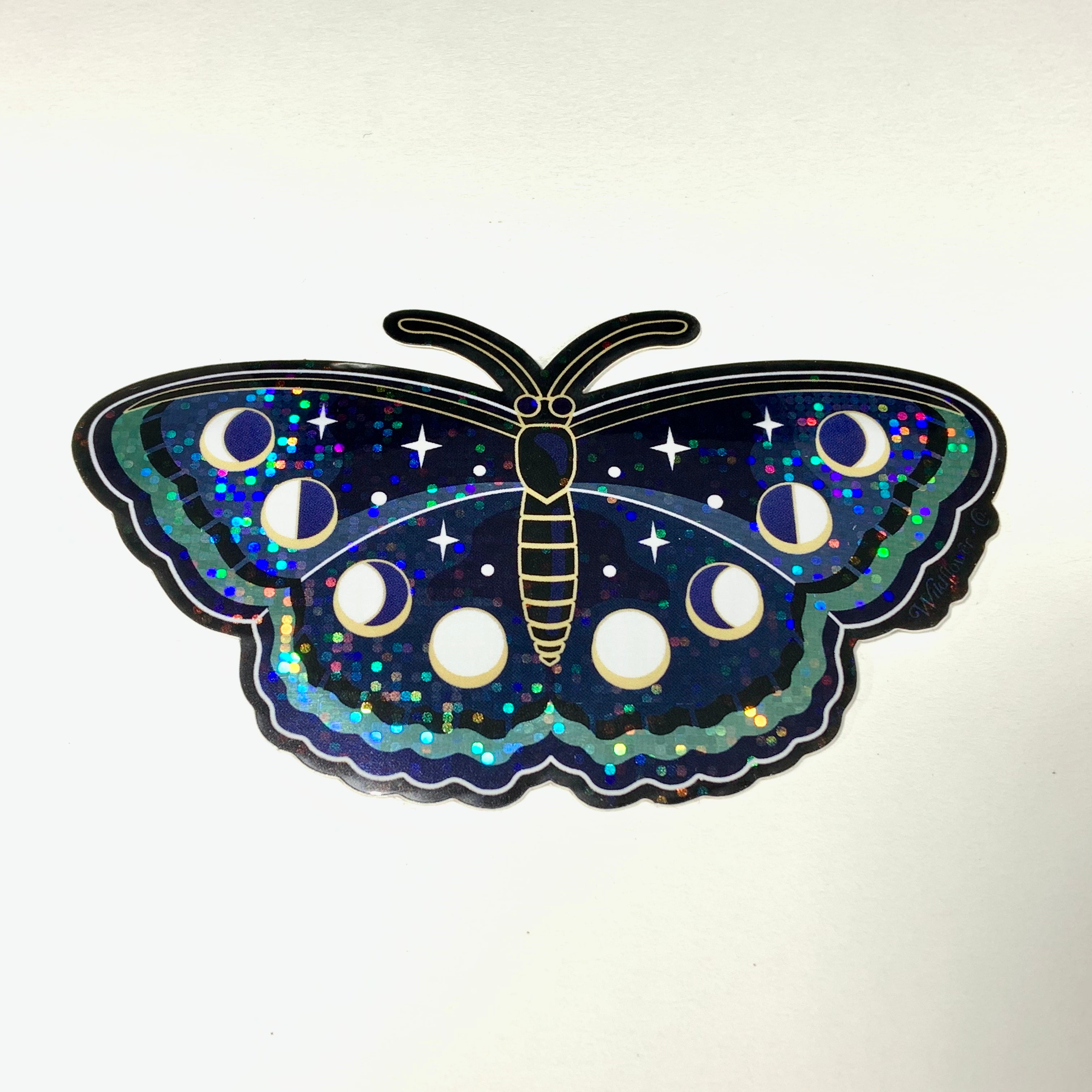 Sticker Butterfly Moon Phase-hotRAGS.com