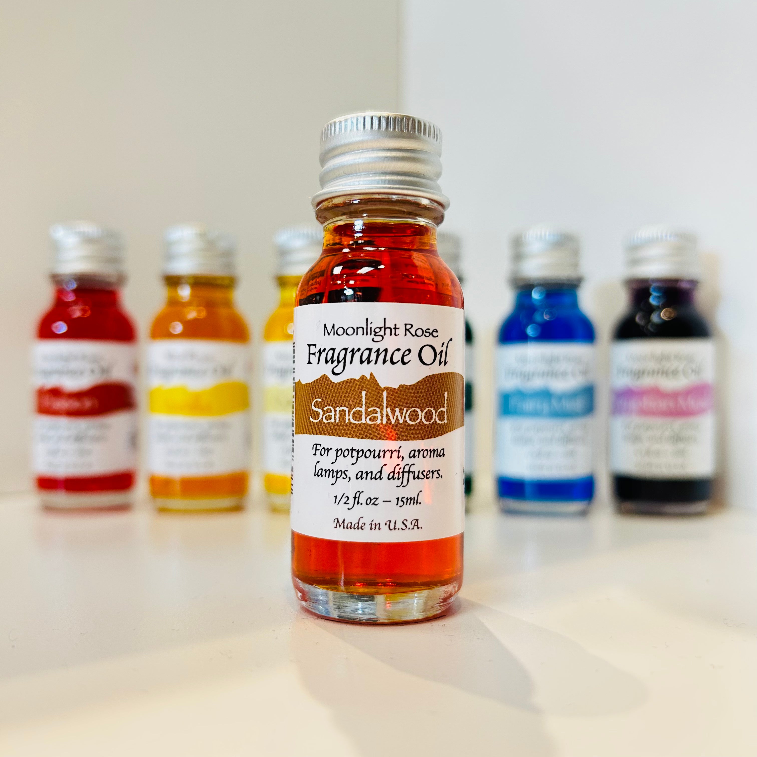 Wild Rose Simmer Oil - Sandalwood - 1/2 fl. oz-hotRAGS.com