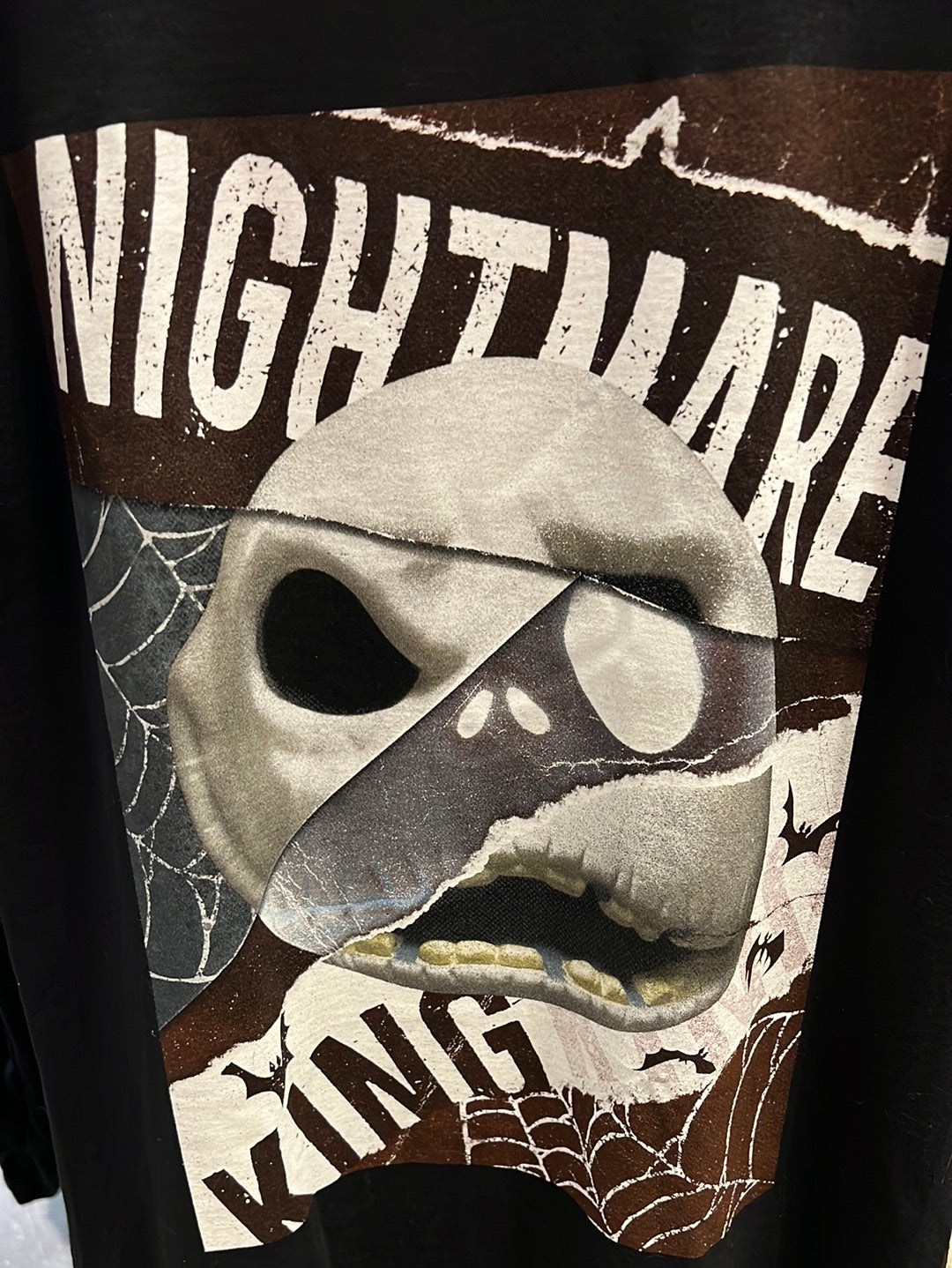 T Shirt Nightmare Before Skull-hotRAGS.com
