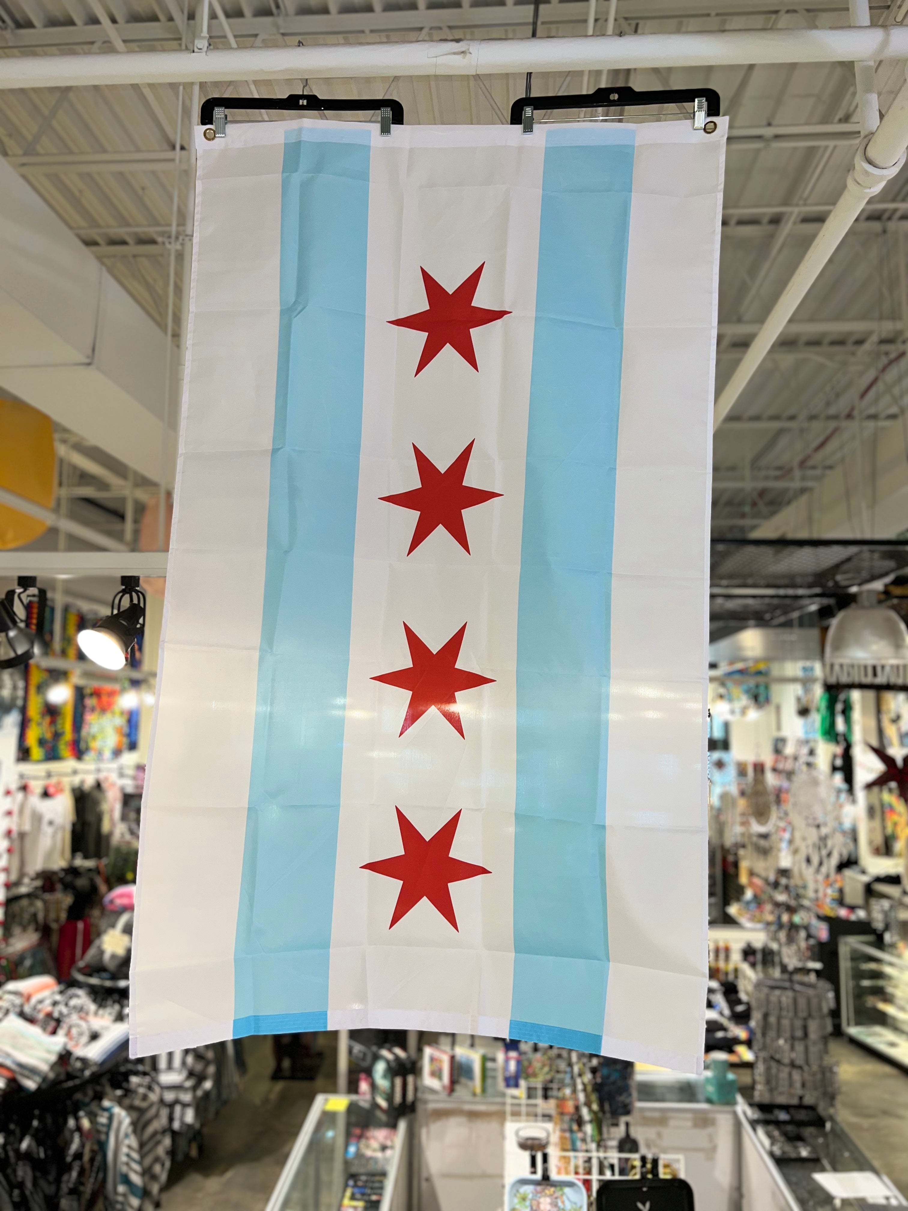 Flag Chicago City-hotRAGS.com