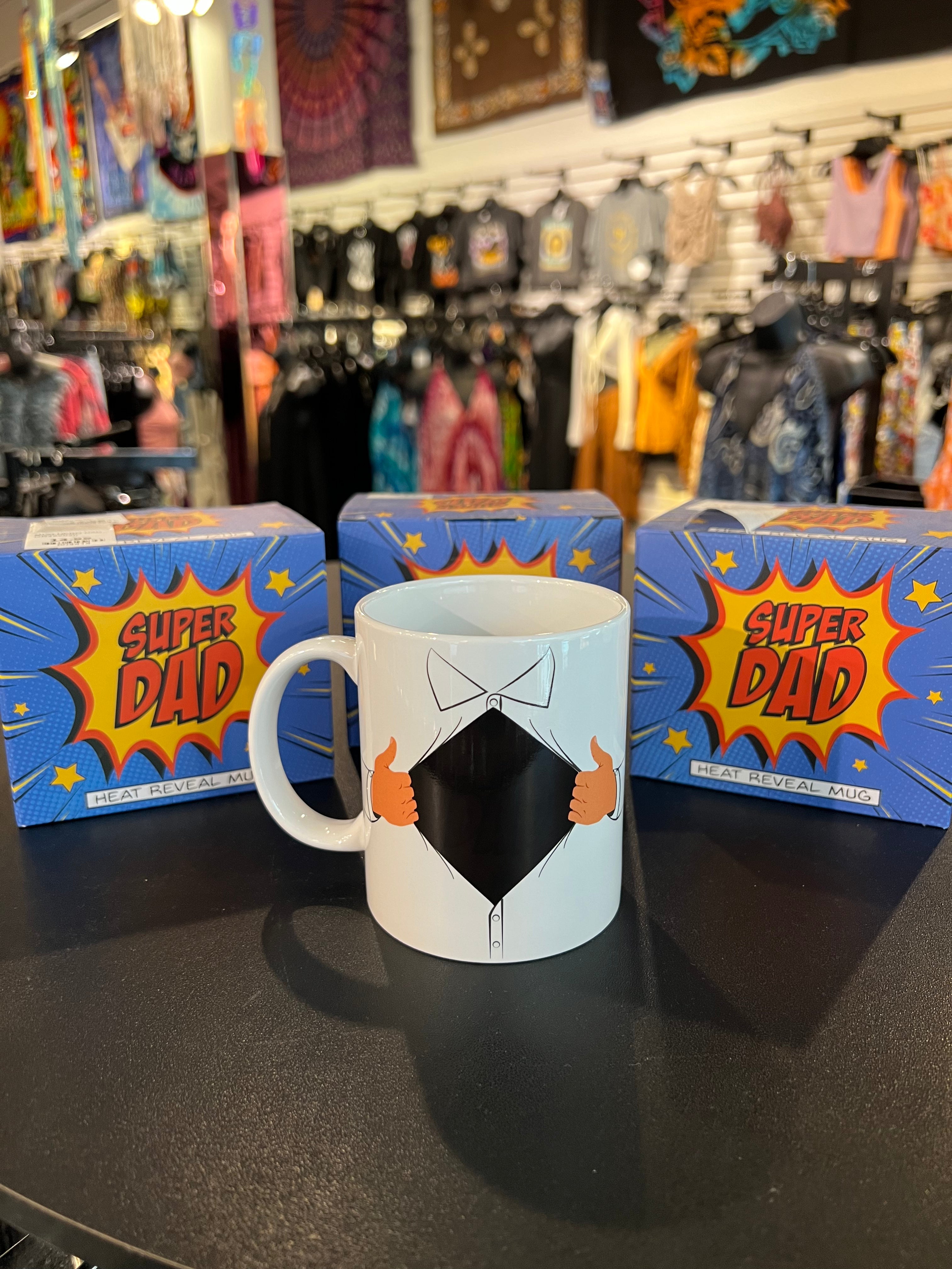 Color Changing Mug - Hero Dad - Heat Reveal!-hotRAGS.com
