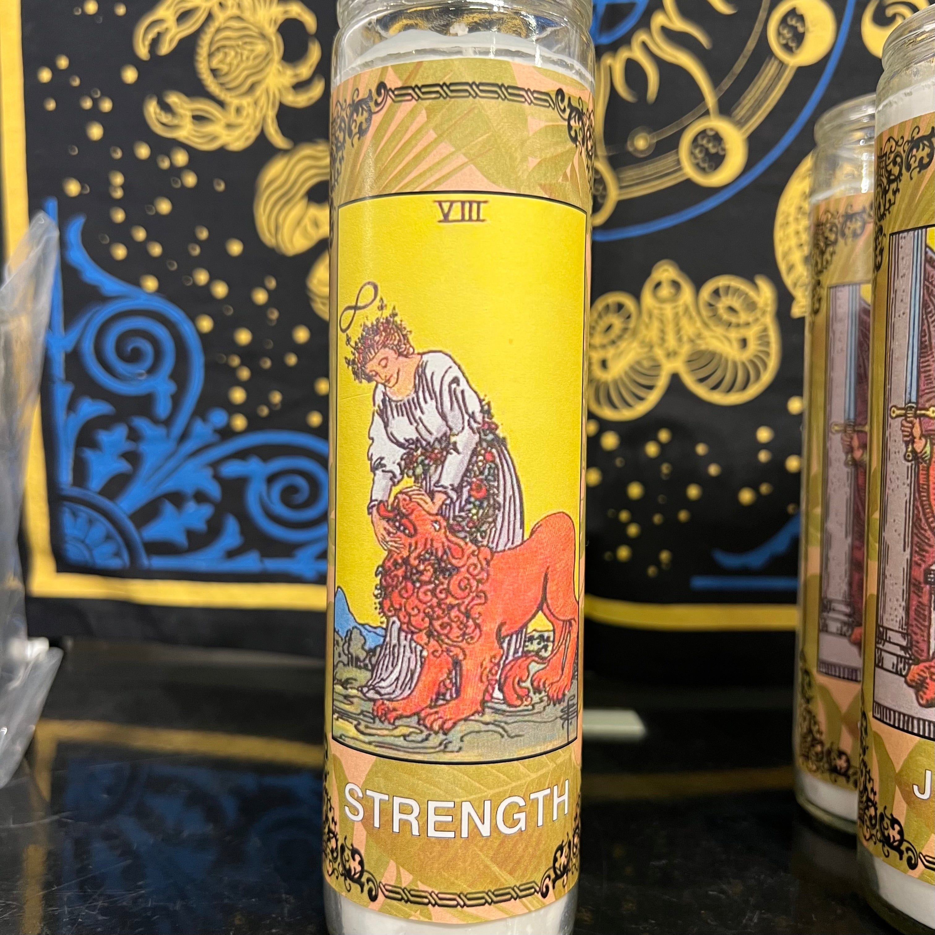 Candle Tarot Strength-hotRAGS.com
